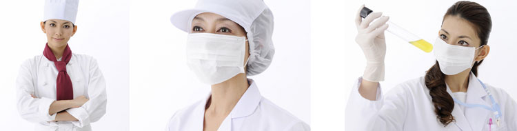 異物混入防止作業服を着用する長所